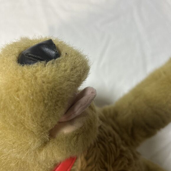 Build A Bear Golden Retriever Lab Tan Brown Dog With Tongue Out Clean Black Nose - Picture 5 of 11